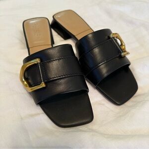 Charles & Keith Mules Black 8